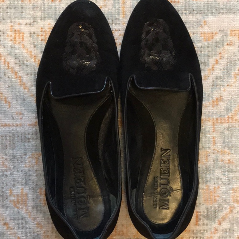 Alexander McQueen Suede Loafers